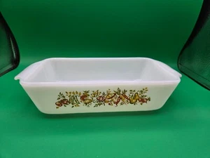 ANCHOR HOCKING EE. UU. FIRE KING 1 Qt Pan Jardín Cosecha Cuenco 441 - Imagen 1 de 2