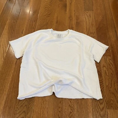 ZOE KARSSEN T-shirt/Cut & Sewn White Sz L - Image 1 of 4