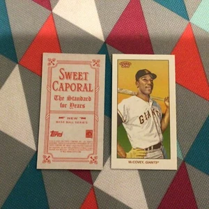 Willie MCCovey Giants HOF Sweet Caporal only 195 made 2020 topps T206 series 5 - Picture 1 of 1