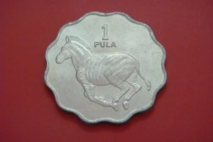 Botswana - 1 Pula 1976 Animal coin Zebra UNC - Picture 1 of 2