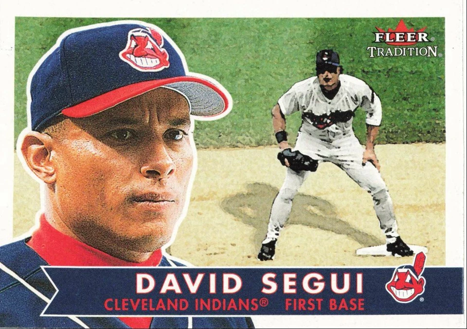 2001 Fleer Tradition Baseball David Segui Cleveland Indians #17 - Image 1 of 2
