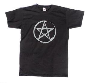 Pentacle Pentagram Wicca Wiccan Pagan Mens Unisex Halloween T Shirt