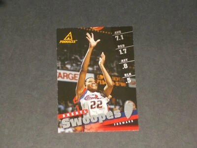 1998 Pinnacle WNBA #66, SHERYL SWOOPES, Beautiful Card!! - Image 1 of 2