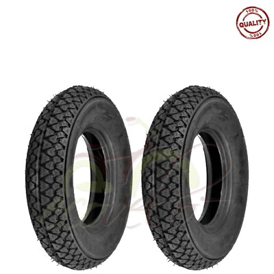 N° 2 Pneumatici 3.00-10 46J 6 P.R. UNION DISEGNO Michelin PER Vespa SPECIAL 50