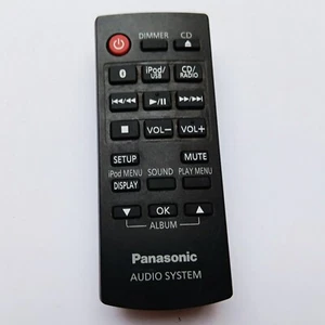 Usado Panasonic N2QAYB000945 Sistema de Audio Remoto CD Radio iPod USB Bluetooth #196 - Imagen 1 de 3