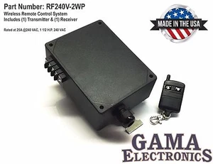 Telecomando RF 240VAC On-Off o controllo retromarcia motore AC - RF240V-2WP - Foto 1 di 4