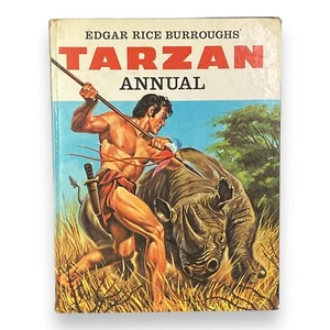Vintage 1968 Edgar Rice Burroughs' Tarzan Hard Cover Annual Story Book - Picture 1 of 15