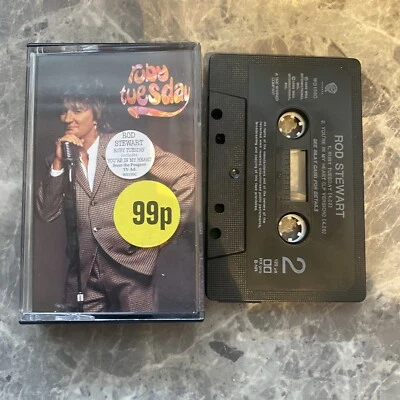 ROD STEWART RUBY TUESDAY cassette tape single  - Image 1 of 2