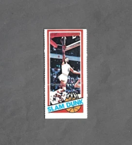 Julius Erving HOF Philadelphia 76ers 1980-81 Topps #262 Seperated Panel - Picture 1 of 2