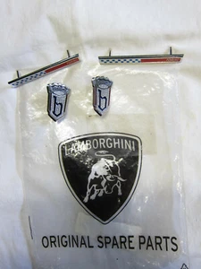 Lamborghini Miura Bertone side badge emblem set NOS - Bild 1 von 5