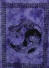 Indian Mandala Tapestry Purple Color Homemade Wall Hanging Decorative Art Poster