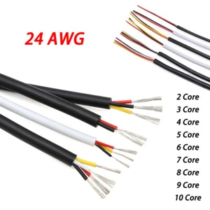UL2464 Signal Kabel 24AWG mehradriges Netzkabel 2-10 adrig Flexible Signal Kabel - Picture 1 of 12