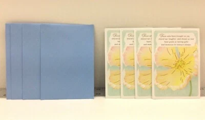 4 - Hallmark Sympathy & Funeral Cards - Image 1 of 4