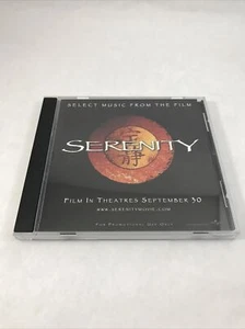 SERENITY Movie Promotional Soundtrack CD FIREFLY Universal 2005 David Newman - Picture 1 of 18