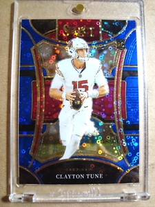 2023 Clayton Tune Panini Select Rookie Suite Level Blue Disco Prizm RC 25/25 🔥 - Bild 1 von 3