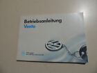 1992 VW Vento Benziner Diesel Betriebsanleitung Bordbuch