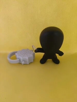 McDONALDS HAPPY MEAL TOYS, SPIDERMAN  2018   ( # 4  SPIDERMAN- BLACK   ) - Image 1 of 2