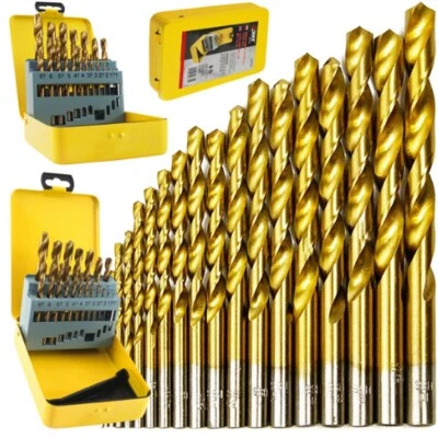 Set Punte di Precisione Per Metallo in Acciaio HSS 1-10 mm 19 Pezzi - Immagine 1 di 4