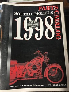  HARLEY-DAVIDSON  BIG TWIN  PARTS BOOK  FOR RESTORATION & REPAIRS GENUINE HDs  - Picture 1 of 7
