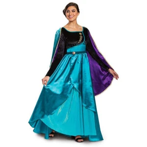 Disney Frozen Anna Deluxe Costume Dress for Women Large 12-14 - Picture 1 of 3