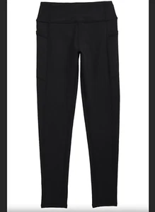 Z by zella kids girl High Waist side Pocket black stretchy Leggings Sz L (10/12) - Picture 1 of 9