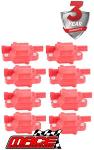 SET OF 8 MACE HIGH VOLTAGE IGNITION COILS FOR HOLDEN L76 L77 L98 LS3 6.0 6.2L V8 - Picture 1 of 1