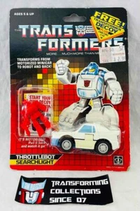 Transformers Original G1 1987 Throttlebot Searchlight w/ Decoy MOSC Sealed - Picture 1 of 2