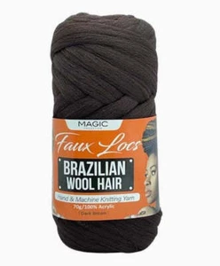 Cabello de lana sintético brasileño Bee Sales 70 g - Imagen 1 de 2
