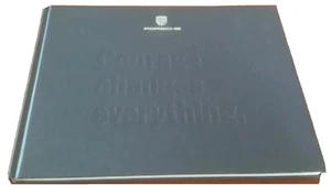 2016 Porsche Panamera Hardcover Sales Brochure Courage Changes Everything - Picture 1 of 5