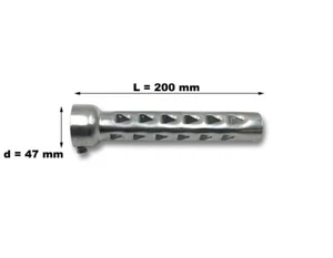 Silenziatore db-killer universale diametro Ø48mm x 200mm (20cm) - Foto 1 di 1