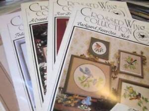 Crossed Wing Collection Cross Stitch Leaflet-Your Choice