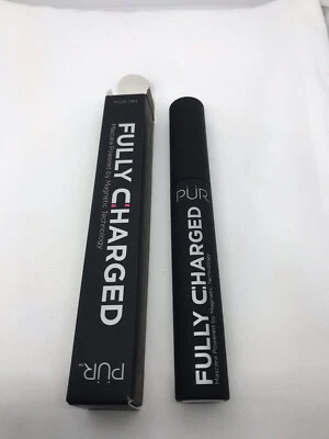 PUR Fully Charged Mascara w/Magnetic Technology BLACK .44oz Full Size NEW in Box - Image 1 of 4