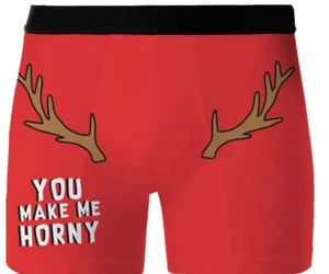 A Frankly Funny Xmas Boxer Shorts (Horny) - L - Picture 1 of 1