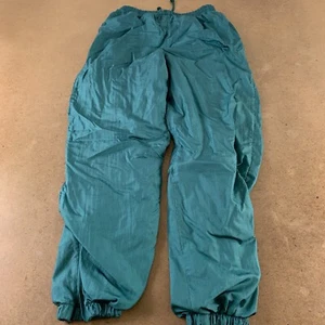 Westbound Sport Women's Size Medium Green Nylong Jersey Lined Vintage Wind Pants - Picture 1 of 7
