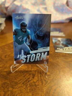 2022 Panini Absolute By Storm Rookie Travon Walker Jaguars  - Image 1 of 2