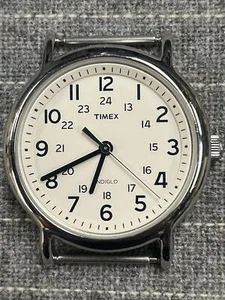 Orologio Uomo Timex Indiglo Bel Quadrante NON FUNZIONANTE NO CINTURINO Buone Condizioni Luminoso - Foto 1 di 5