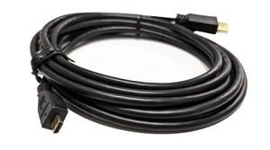 BULK BUY 50 x Micro HDMI to HDMI Male Cable Gold Plated 4K 1080P HDTV Lead 3m - Picture 1 of 2