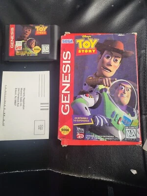 Sega Genesis - Disney's Toy Story / NO MANUAL Video Game & Original Box - Image 1 of 2