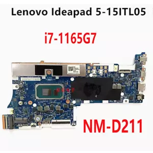 Placa madre para Lenovo Ideapad 5-15ITL05 i71165G7 G555J G555K NM-D211 5B20Z53372 - Imagen 1 de 4