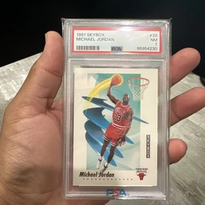 1991 SkyBox Michael Jordan PSA 7 NM #39 Chicago Bulls HOF GOAT 🔥 - Picture 1 of 2