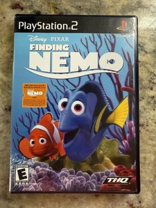 Disney Pixar Finding Nemo (PlayStation 2, PS2) Complete CIB With Movie Ticket! - Picture 1 of 9