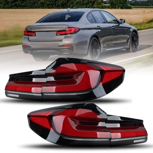 1 Set LED Tail Lights For BMW 5 Series G30 525 530 535 540 2017-2020 Rear Lamp - Bild 1 von 20