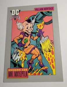 1992 Modern Age Mr. Mxyzptlk Card #30 DC Comics Villain Heritage Impel Hobby - Picture 1 of 4