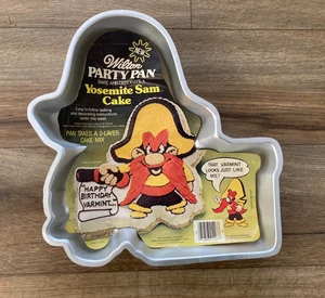 Wilton Vintage 1981 Looney Tunes Yosemite Sam Kuchenform 502-2908 NOS Neu - Bild 1 von 2