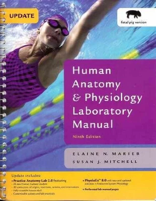 Human Anatomy and Physiology - Spiral-bound, by Marieb Elaine N.; - Acceptable e - Image 1 of 2