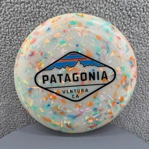 Patagonia Ventura CA Frisbee Wham-O Mfg 1980 Disco Arco Iris Confeti Plástico - Imagen 1 de 11