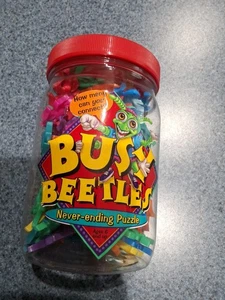 Vintage 1996 Busy Beetles Never Ending Puzzle 59 Teile ineinandergreifend fehlt eines - Bild 1 von 3