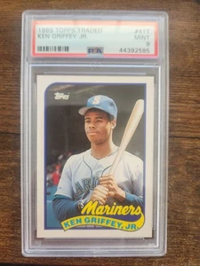 1989 Topps Traded Ken Griffey Jr - #41T. PSA 9 - Possible Tiffany - Picture 1 of 3