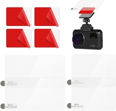 Película electrostática para parabrisas de coche y almohadilla adhesiva adhesiva de doble cara para montaje Foto 1 de 4