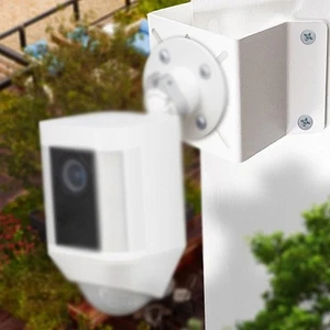 Mini Corner Wall Mount Corner Mount For CCTV Compact Corner Installation - Afbeelding 1 van 3